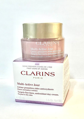 2026+ CLARINS MULTI-ACTIVE Antioxidant DAY Cream Jour 50ml Firming DRY NORMAL