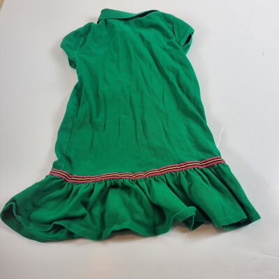 ralph lauren rugby shirt dress Polo Ralph Lauren Rugby Dress in Hillside Green & Deckwash White