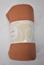 Majesty Home Reversible Quilt Full/Queen Size Bedding Blanket DIRTY Burnt Orange