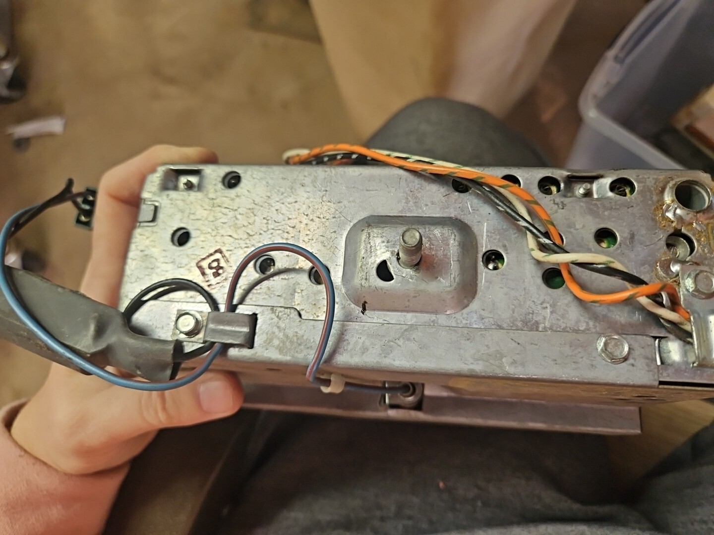 Vintage Ford Model InDash Radio 5Button Long Length eBay