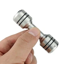 Fidget Toys Adults Metal Figet Spinner EDC Clicker Finger Dumbbell Stress Relief