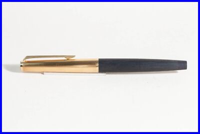 MONTBLANC 224 matt Black & Gold M size 585 nib CARTRIDGE FILLER