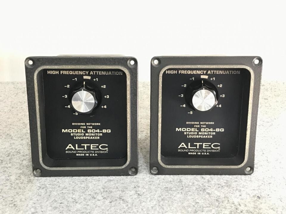 Altec 604-8G Crossover Dividing Network Pair Tested Working USA