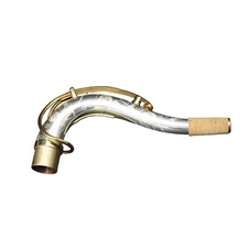 Eastern music 925 Sterling silver Solid silver power neck tenor saxophone neck