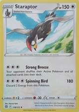 119/172 STARAPTOR | RARE | BRILLIANT STARS POKEMON CARD