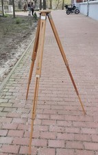 VINTAGE SOVIET UKRAINIAN WOODEN TELESCOPIC TRIPOD for FK FKD EXC  2 
