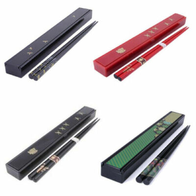 Japanese Portable Travel Reusable Chopsticks Plastic Case Made in Japan