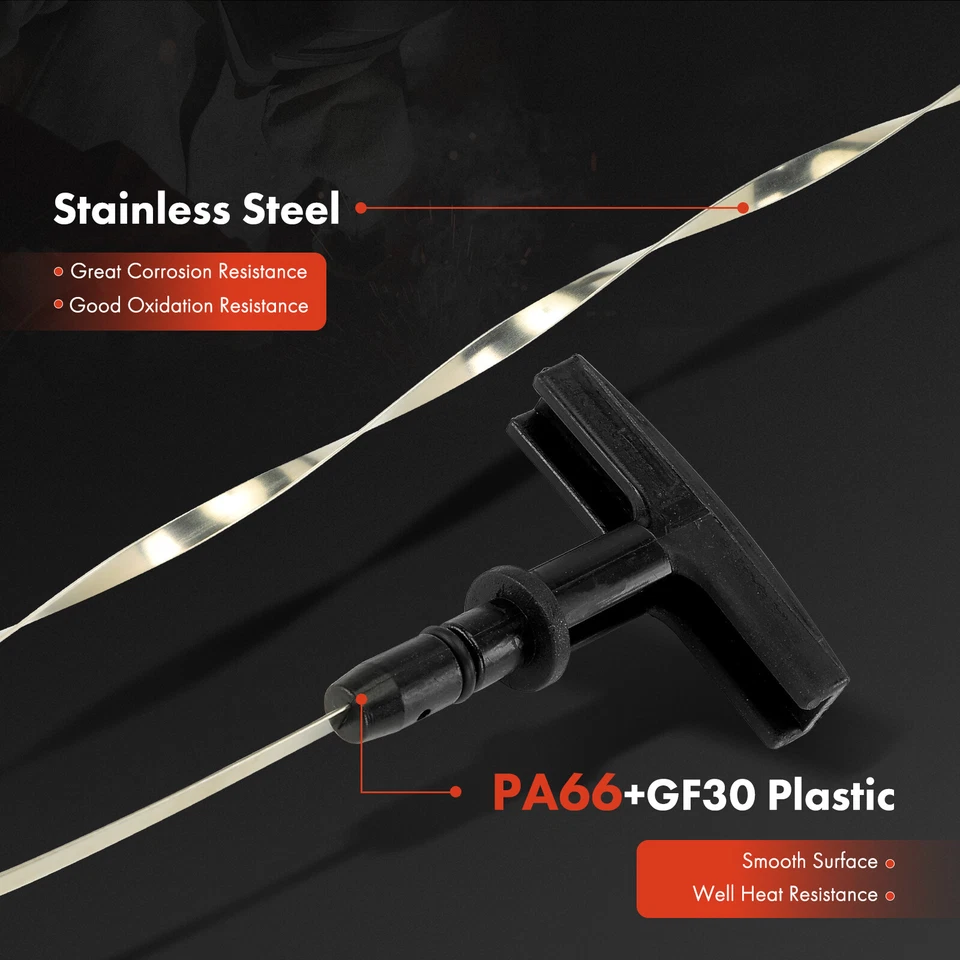 Varilla de medición de aceite de motor para Ford Explorer 1996-1998 Mercury Mountaineer 1997-1998 Foto 2 de 4