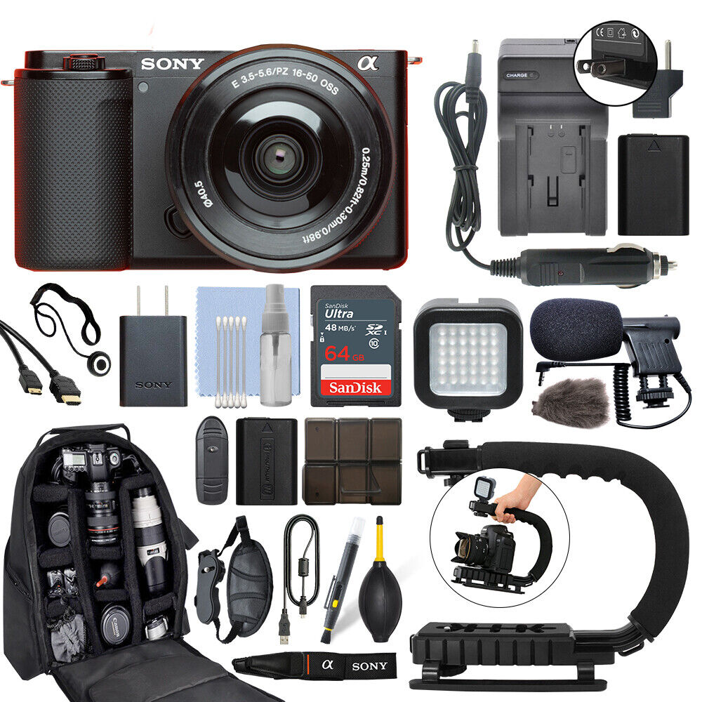 SONY ZV-E10 / ZV-E10L Alpha ZV-E10 - APS-C Interchangeable Lens Mirrorless  Vlog Camera Body