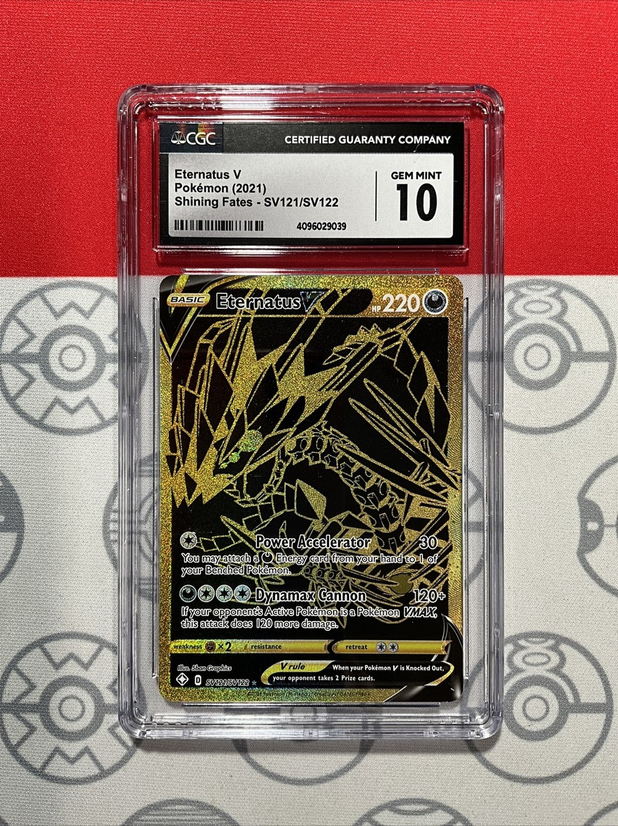 NEW CGC 10 GEM Pokemon Sword & Shield Shining Fates SV121 FA