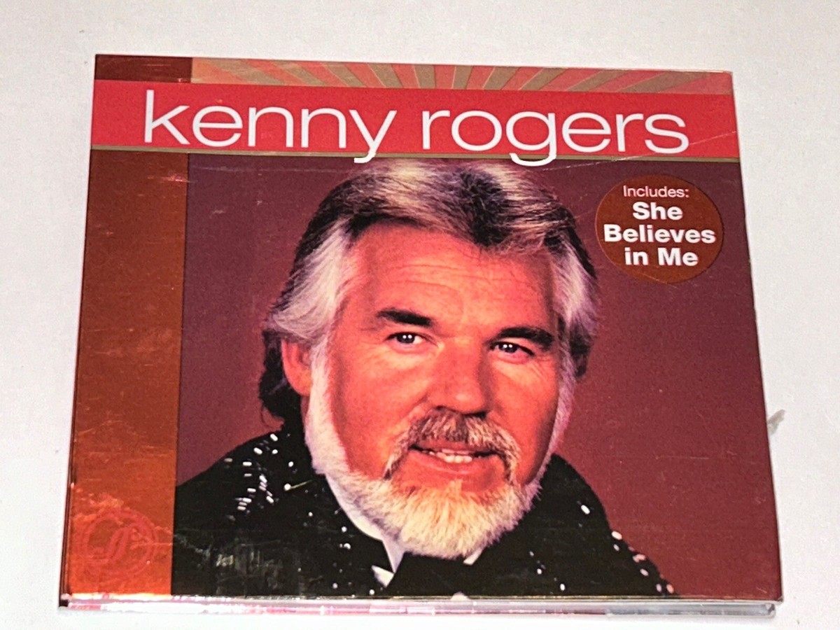 Kenny Rogers She Believes In Me Country Music Album CD 4R01