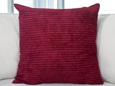 Cushion Covers Plain Corduroy Cord Jumbo Super Soft 18x18" / 45x45cm Pillow Case