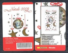 ITALIA 2009 - TESSERA FILATELICA" 4599 " NATALE LAICO - NUOVA RARISSIMA 