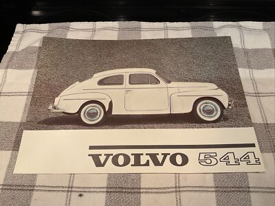 1961 VOLVO 544  Original Sales Sheet