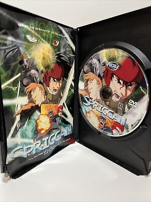 Spriggan ( DVD, 2001 ) Anime w/ Insert - ADV Films - Mint Disc