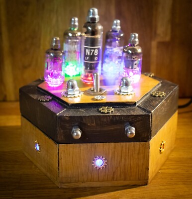 Captain Flynn's Electric Circus - Zeitregler 14Q - Steampunk Lampe Retro