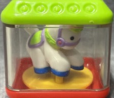 Vintage Fisher Price Peek A Boo Interactive Blocks Circus Tent Show Horse Pony