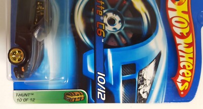 HOT WHEELS 2006 TREASURE HUNT CORVETTE C6 in Black w/Gold Stripes