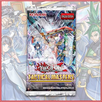 YuGiOh TACTICAL MASTERS PACK BOOSTER (7 Cards) TAMA FACTORY SEALED | eBay