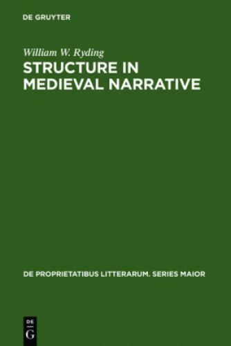 Thumbnail - Structure In Medieval Narrative 6744