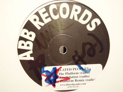 洋楽 Dilated Peoples / Platform / Alchemist DILATED PEOPLES - THE PLATFORM (+REMIX) (12