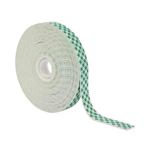 NEW Scotch 0.75 in. x 9.72 yds. Permanent Double Sided Indoor Mounting Tape