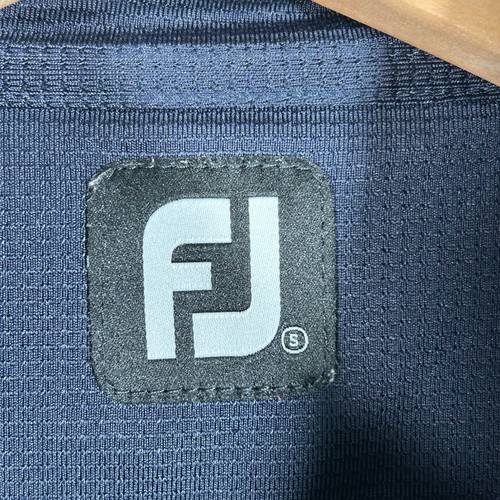 FootJoy Jumper Mens Small Blue Navy 1/4 Zip Pullover Golf Long Sleeve Breathable - Picture 5 of 9