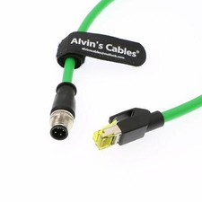 Industrial Cable M12 4 Pin to RJ45 4 Pin D Co...