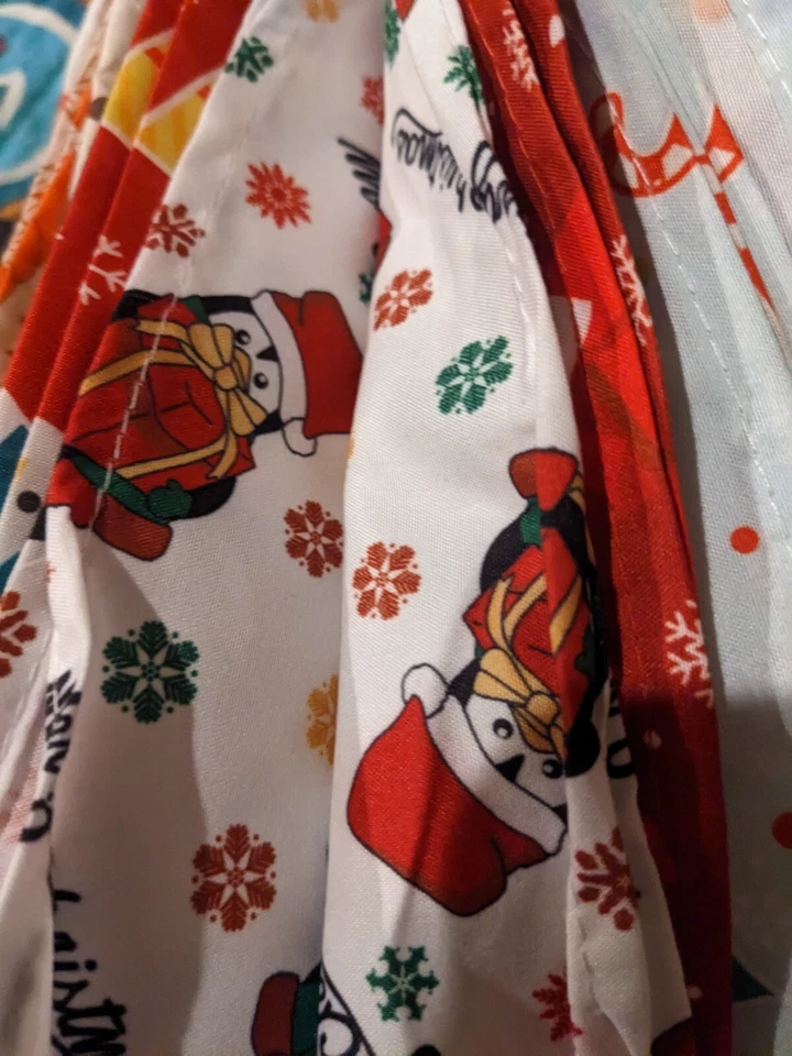 Perro cachorro gato pañuelo bufanda bufandas lindo Navidad Halloween Acción de Gracias 120 piezas Foto 3 de 4