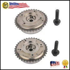 2x Timing Camshaft Sprocket Fit Toyota Camry RAV4 Sienna 2.5 2.7L Inlet & Outlet