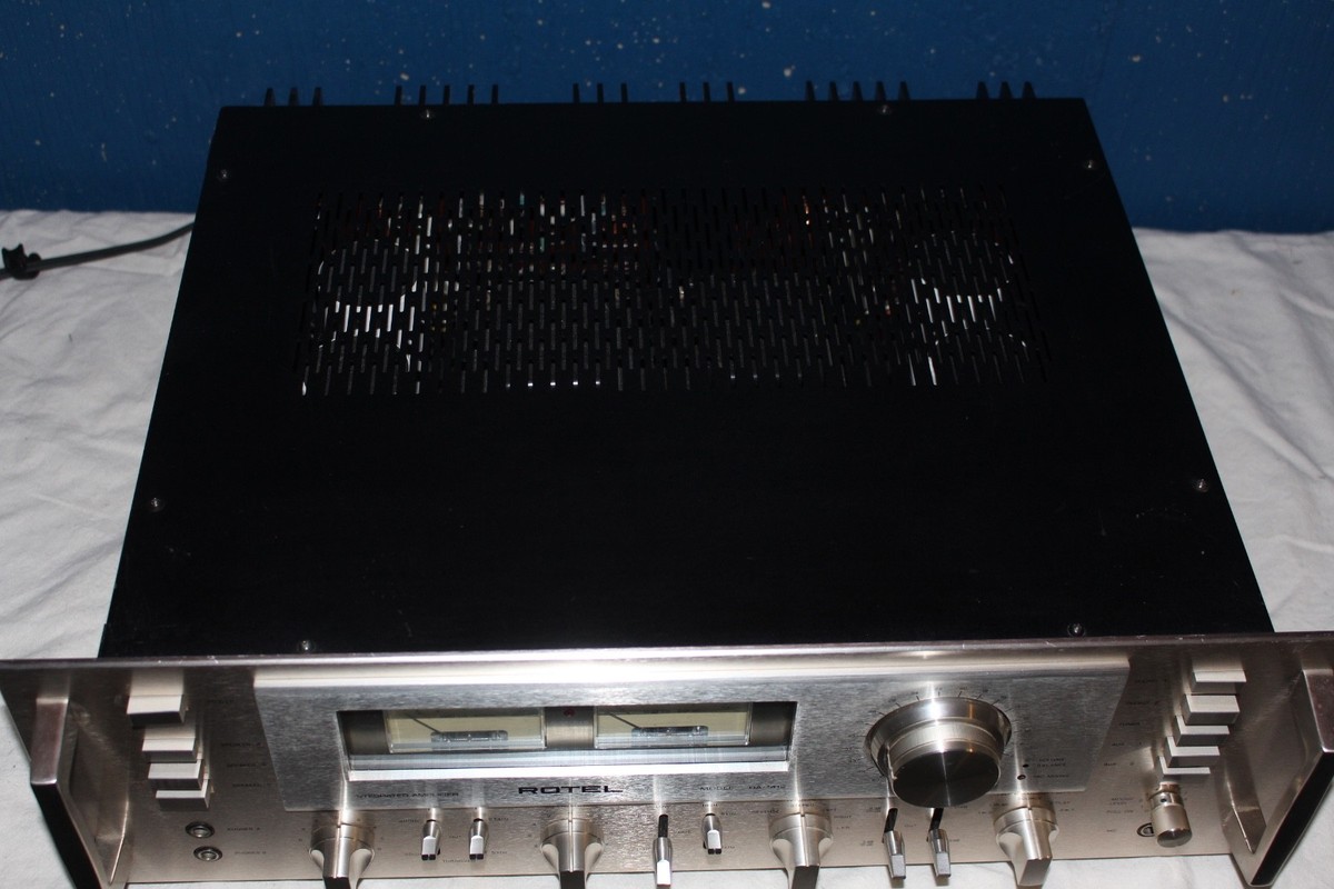 Rotel RA 1412 amplifier - Serviced - Partial Re-cap | eBay