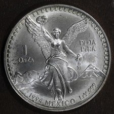 1994-Mo Mexico 1 oz SiIver Libertad Onza -BU .999 Fast Delivery