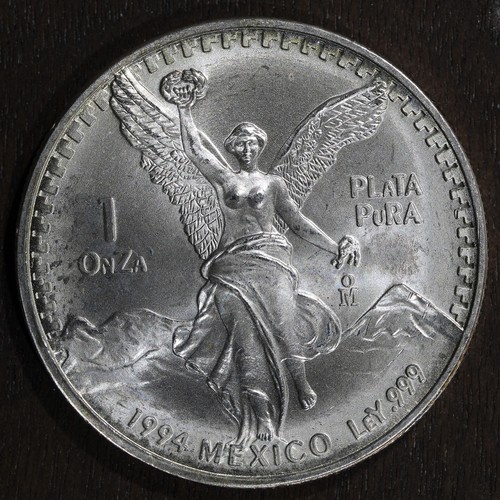 1994-Mo Mexico 1 oz SiIver Libertad Onza -BU (.999) Fast Delivery