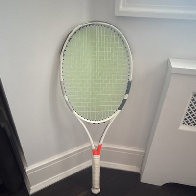 Babolat Pure Strike 16/19 16x19 Tennis Racquet 98 in² White/Red | eBay