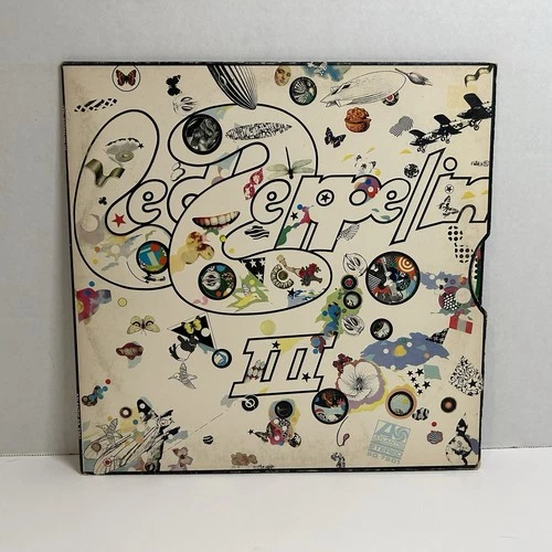 Original Led Zeppelin III LP Album 1973 Atlantic Label SD 7201 VG+