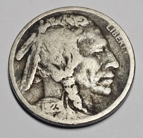 1923-S Buffalo Nickel -Choice Very Good