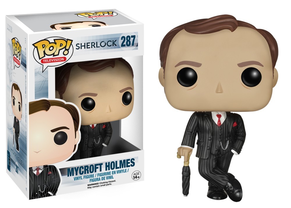 Funko Pop! Television Sherlock Mycroft Holmes #287 Vinyl Figure