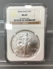 2004 American Silver Eagle - NGC - MS 69