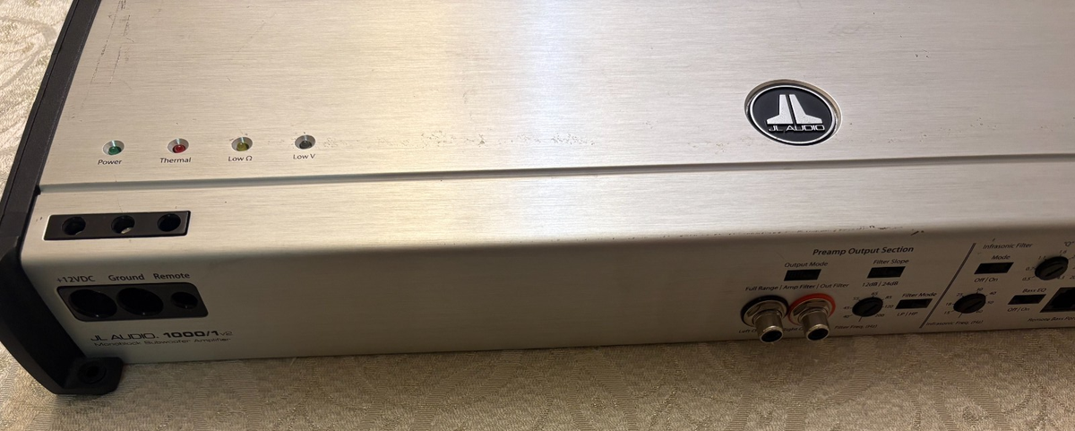 JL AUDIO AMP SLASH 1000/1v2 MONO AMPLIFIER | eBay