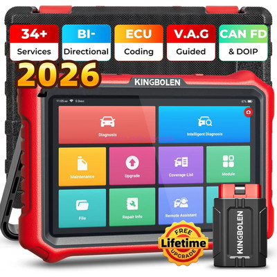 KINGBOLEN K8 PRO OBD2 Diagnosegerät Bidirektionales Auto Scan-Tool ECU-Codierung