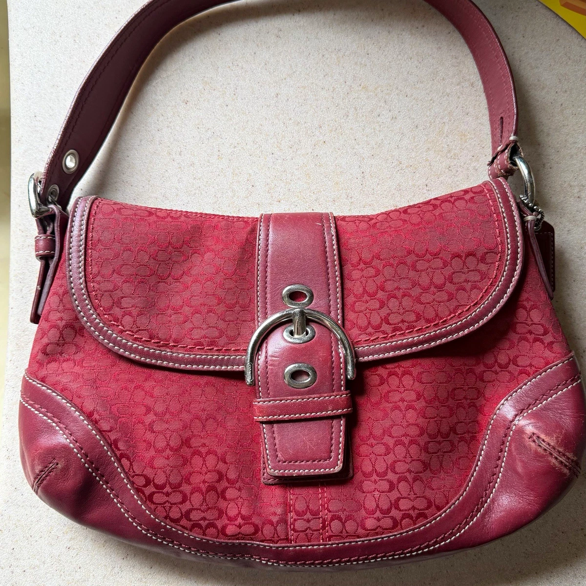 Coach Buckle Canvas Exterior Bags & Handbags for Women for sale | eBay