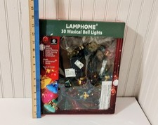 Musical Christmas Lights Indoor Outdoor Multi-color String Plug In BC 