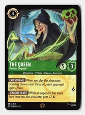The Queen - Devious Disguise 90/204 Legendary Wilds Unknown Lorcana Near Mint