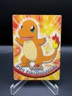 CHARMANDER 1999 Topps Pokemon TV Non Holo Animation 1st Series Blue Logo #4 MP