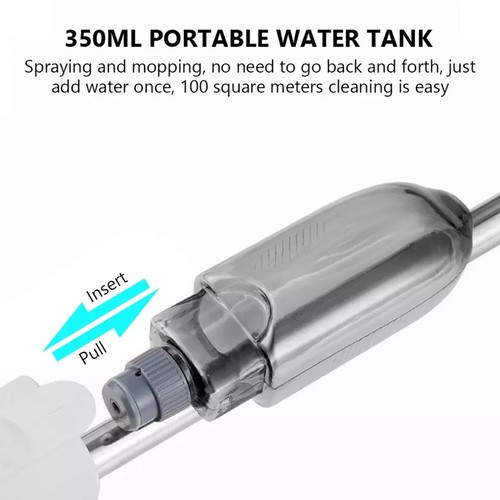 2in1 Spray Mop Microfibre Water Spraying Floor Cleaner Tiles 350ml + 3pads UK - Picture 5 of 13