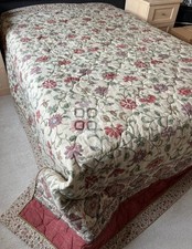 Dorma Kalamkari Paded King Size Padded Bedspread