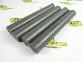 4 PIECES OF ENSINGER TECAMID MACHINABLE PLASTIC ROUND STOCK 1 3/8" DIA 10" LONG