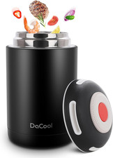 Insulated Food Jar Thermos for Hot Food 16 Oz Vacuum Stainless Steel School Lunc