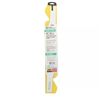 Original Equipment Xtreme 3-In-1 Blade Set for Select 50 In. Mowers with S-Shape