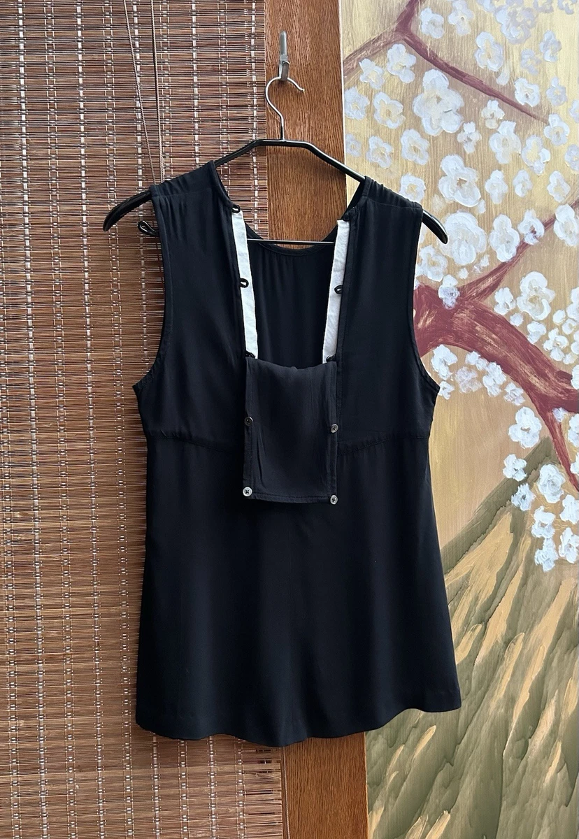 ANN DEMEULEMEESTER ノースリーブ・チュニック ANN DEMEULEMEESTER ノースリーブ・チュニック ANN DEMEULEMEESTER